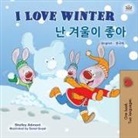 Shelley Admont, Kidkiddos Books - I Love Winter (English Korean Bilingual Book for Kids)