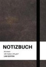 Notebook A5, Notizbuch A5 - Notizbuch A5 liniert - 100 Seiten 90g/m&sup2; - Soft Cover schwarz - FSC Papier