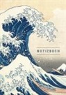 Notebook A5, Notizbuch A5, Notizheft A5 - Notizbuch klein A5 liniert - Notizheft 44 Seiten 90g/m² - Softcover Hokusai "Die große Welle vor Kanagawa" - FSC Papier