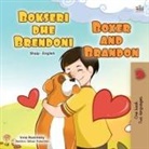 Kidkiddos Books, Inna Nusinsky - Boxer and Brandon (Albanian English Bilingual Book for Kids)