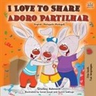 Shelley Admont, Kidkiddos Books - I Love to Share Adoro Partilhar