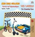 Kidkiddos Books, Inna Nusinsky - The Wheels -The Friendship Race (Tagalog English Bilingual Book)