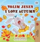 Shelley Admont, Kidkiddos Books - I Love Autumn (Croatian English Bilingual Book for Kids)