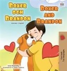 Kidkiddos Books, Inna Nusinsky - Boxer and Brandon (Swedish English Bilingual Children's Book)
