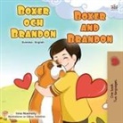 Kidkiddos Books, Inna Nusinsky - Boxer and Brandon (Swedish English Bilingual Children's Book)