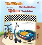Kidkiddos Books, Inna Nusinsky - The Wheels -The Friendship Race (English Danish Bilingual Book for Kids)