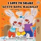 Shelley Admont, Kidkiddos Books - I Love to Share Gusto Kong Magbigay