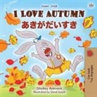 Shelley Admont, Kidkiddos Books - I Love Autumn (English Japanese Bilingual Book for Kids)