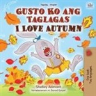 Shelley Admont, Kidkiddos Books - I Love Autumn (Tagalog English bilingual children's book)