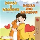 Kidkiddos Books, Inna Nusinsky - Boxer and Brandon (Portuguese English Bilingual Book - Portugal)