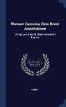 Homer - Homeri Carmina Cum Brevi Annotatione: Variae Lectiones Et Observationes in Iliadem