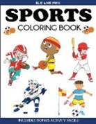 Blue Wave Press - Sports Coloring Book