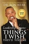 Ron Webb - Leadership Lessons