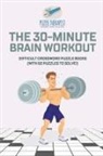 Puzzle Therapist - The 30-Minute Brain Workout | Difficult Crossword Puzzle Books (with 50 puzzles to solve!)