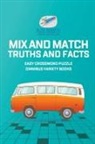 Puzzle Therapist - Mix and Match Truths and Facts | Easy Crossword Puzzle Omnibus Variety Books
