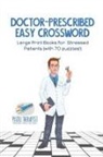 Puzzle Therapist - Doctor-Prescribed Easy Crossword | Large Print Books for Stressed Patients (with 70 puzzles!)