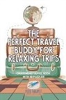 Puzzle Therapist - The Perfect Travel Buddy for Relaxing Trips | Crossword Travel Book with 46 Puzzles