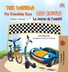 Kidkiddos Books, Inna Nusinsky - The Wheels - The Friendship Race Les Roues- La course de l'amitié