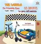 Kidkiddos Books, Inna Nusinsky - The Wheels -The Friendship Race Le ruote - La gara dell'amicizia
