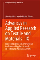 Debbabi, Faten Debbabi, Slah Msahli - Advances in Applied Research on Textile and Materials - IX