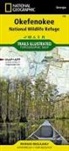 National Geographic Maps, National Geographic Maps - Trails Illust - Okefenokee National Wildlife Refuge Map