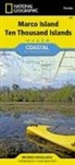National Geographic Maps, National Geographic Maps - Trails Illust - Marco Island, Ten Thousand Islands Map