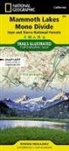 National Geographic Maps, National Geographic Maps - Trails Illust - Mammoth Lakes, Mono Divide Map [Inyo and Sierra National Forests]