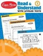 Evan-Moor Corporation - Read and Understand with Leveled Texts, Grade 1 Teacher Resource