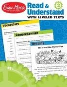 Evan-Moor Corporation - Read and Understand with Leveled Texts, Grade 2 Teacher Resource
