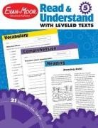 Evan-Moor Corporation - Read and Understand with Leveled Texts, Grade 5 Teacher Resource