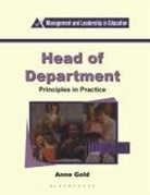 Anne Gold - Head of Department
