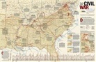 National Geographic Maps - National Geographic Battles of the Civil War Wall Map (35.75 X 23.25 In)