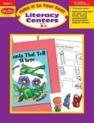 Evan-Moor Corporation - Take It to Your Seat: Literacy Centers, Kindergarten - Grade 1 Teacher Resource