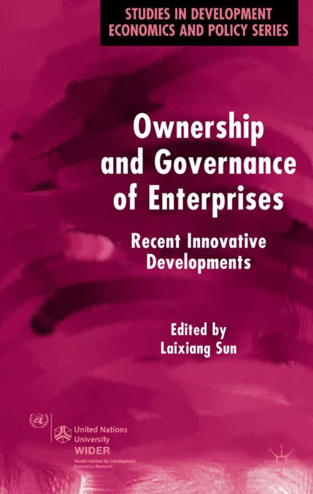 Sun Laixiang, Laixiang Sun, L Sun, Laixiang Sun - Ownership and Governance of Enterprises - Recent Unconventional Developments