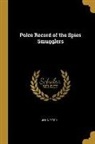 John Fitch - Polce Record of the Spies Smugglers
