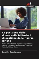 Emelder Tagutanazvo - La posizione delle donne nelle istituzioni di gestione delle risorse idriche