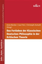 Christoph Asmuth, Anne Becker, Lea Fink - Das Fortleben der Klassischen Deutschen Philosophie in der Kritischen Theorie