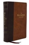 Thomas Nelson, Thomas Nelson, John F. MacArthur - NKJV, MacArthur Study Bible, 2nd Edition, Leathersoft, Brown, Thumb Indexed, Comfort Print
