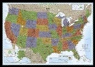 National Geographic Maps - National Geographic Map South America Political, Enlarged, Planokarte
