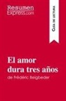 ResumenExpress - El amor dura tres años de Frédéric Beigbeder (Guía de lectura)