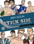 Amy Aislin - Stick Side Series Adult Coloring Book, Volume 1