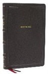 Thomas Nelson - Nkjv, Deluxe Thinline Reference Bible, Large Print, Leathersoft, Black, Red Letter Edition, Comfort Print