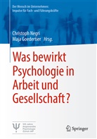Negri, Goedertier, Maja Goedertier, Christoph Negri - Was bewirkt Psychologie in Arbeit und Gesellschaft?