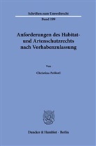 Christina Pröbstl - Anforderungen des Habitat- und Artenschutzrechts nach Vorhabenzulassung.