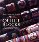 Better Homes and Gardens, Better Homes - 501 Quilt Blocks