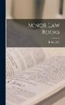 Julius Jolly - Minor Law Books