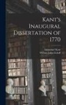 William Julius Eckoff, Immanuel Kant - Kant's Inaugural Dissertation of 1770