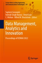 Inderjit  Singh Barara, Inderjit Singh Barara, Alfred M. Bruckstein, Amol Goje, Amol Goje et al, Saptarsi Goswami... - Data Management, Analytics and Innovation