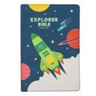 Csb Bibles By Holman - CSB Explorer Bible for Kids, Blast Off LeatherTouch, Indexed