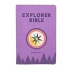 Csb Bibles By Holman - CSB Explorer Bible for Kids, Lavender Compass Leathertouch